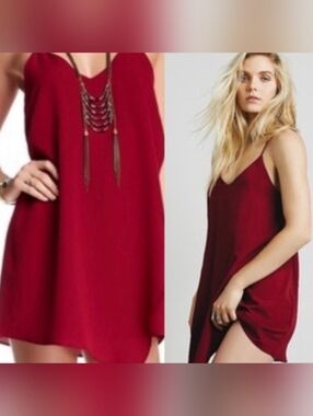 Free People Intimately Free Cascade Slip Dress Small EUC